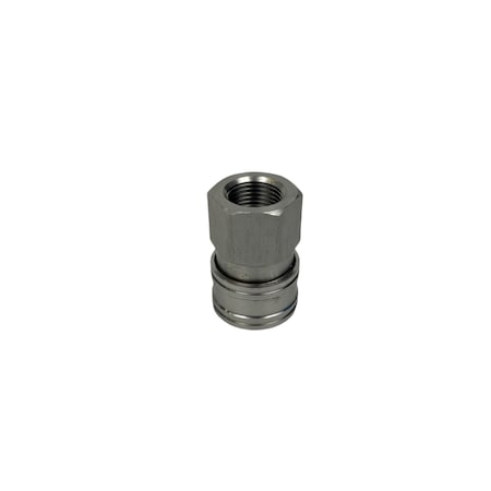 Bedford Precision Parts Bedford Precision 3/8 NPTf Quick Disconnect Coupler, Stainless Steel 12-2527
